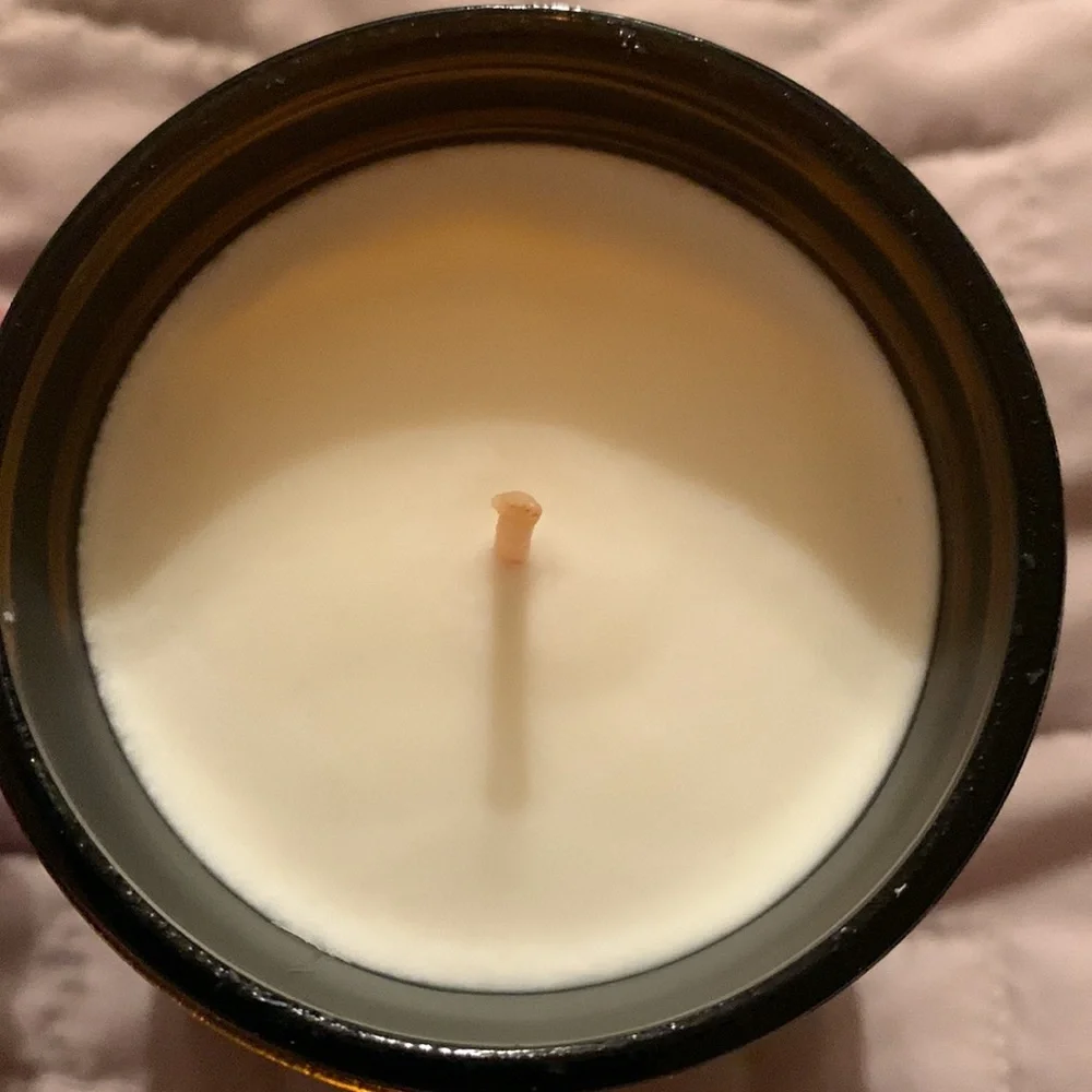 New RARE Malicious Women Bad Santa spiked eggnog rum 9 oz jar organic soy candle